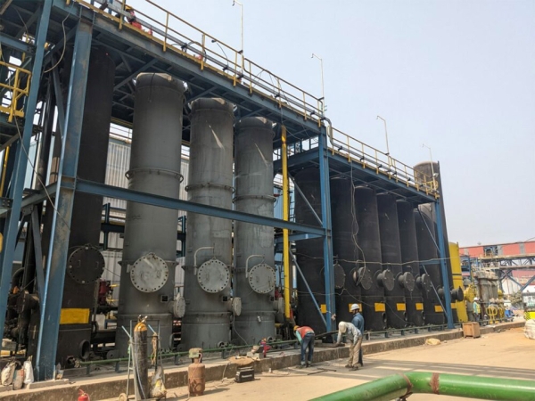 Coke oven gas extraction