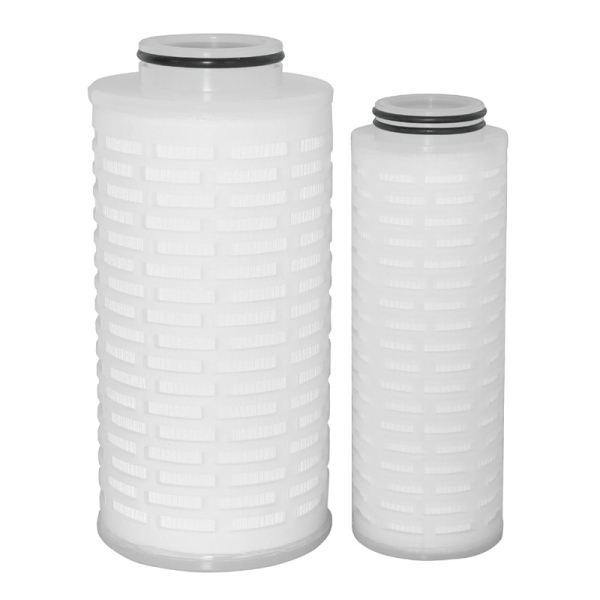 Hydrophilic PTFE Folded Filter Cartridge with High Dirt Holding Capacity for Panel Wet Processing