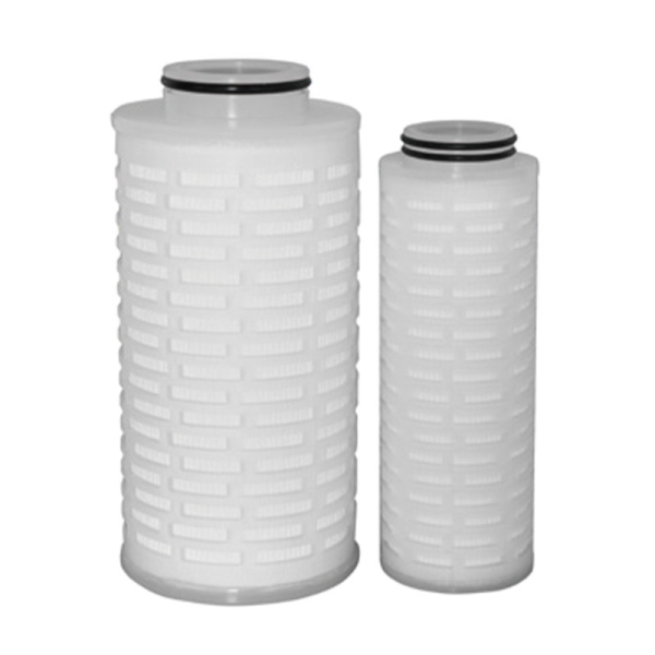 High Dirt Holding Capacity Hydrophobic PTFE Folded Filter Cartridge for Panel Wet Processing