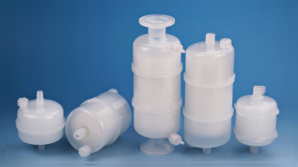 High Retention Efficiency Glass Fiber (GF) Capsule Filter