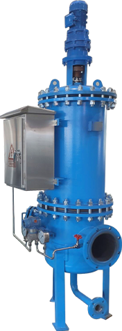 Multi-column self-cleaning filter