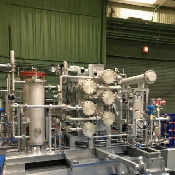 Zeolite Membrane Solvent Dehydration System