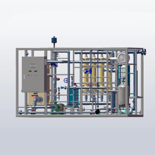 Waste Heat-Driven PTFE Membrane Distillation System – Reclaimed Water Concentration Project